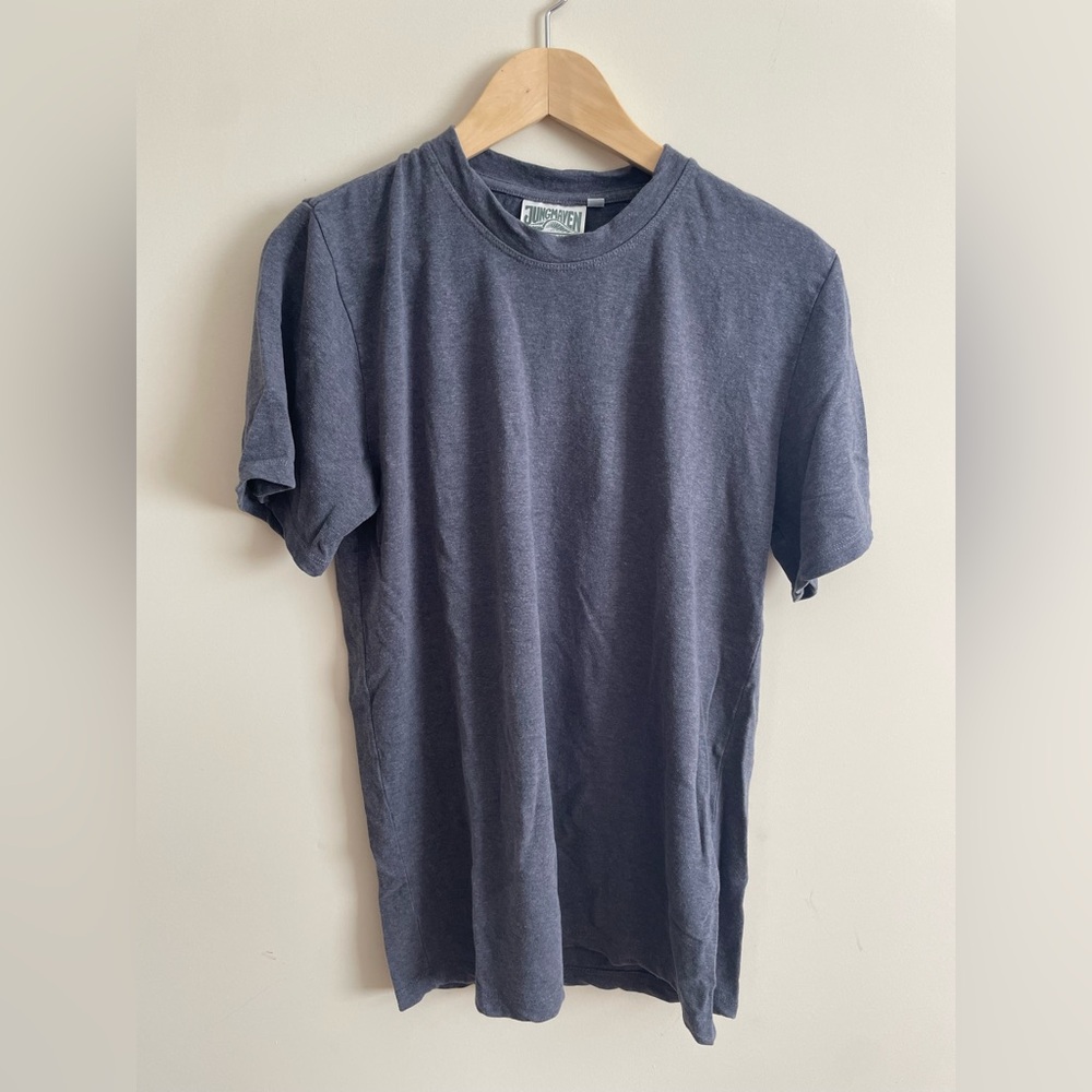 Jungmaven Siskiyou 55/45 Organic Hemp Merino T Shirt Medium diesel gray